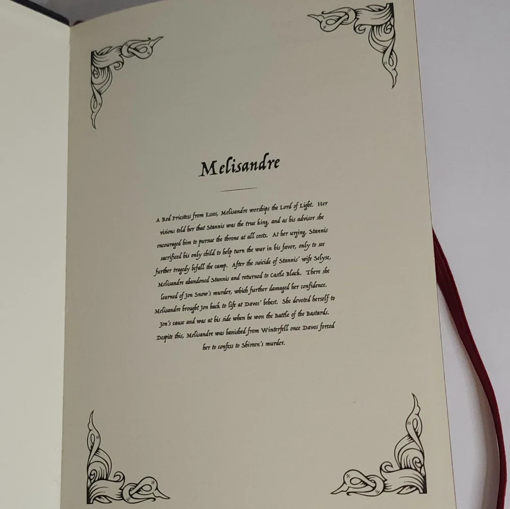 🌟 3 for $15 Deal! 🌟Game of Thrones Melisandre Journal